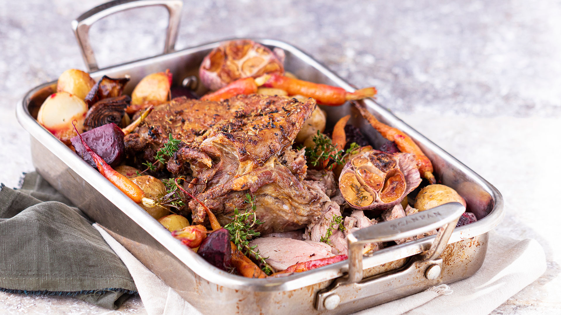 A Toast to The Roast: How to Cook Roast Veggies, Rolled Lamb Shoulder ...