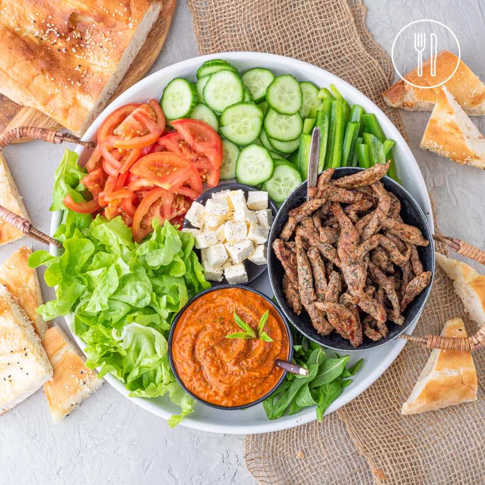 Beef Mezze Share Plate Dinner Twist