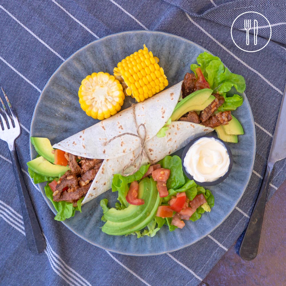 Beef Burrito Wrap Dinner Twist